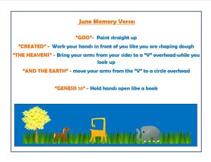 June Memory Verse Motions - 1