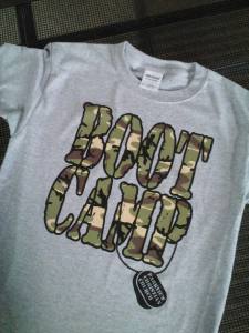 Boot camp tshirt