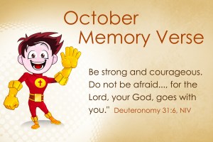 October Memory Verse