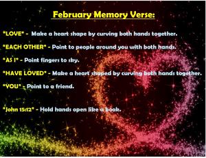 February Memory Verse Motions - Blog