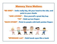 May 2015 Memory Verse Motions - Blog